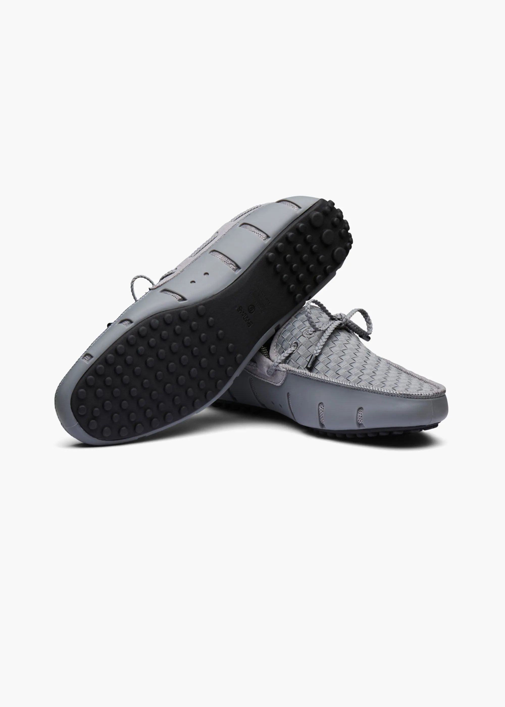 Woven Driver in Grey