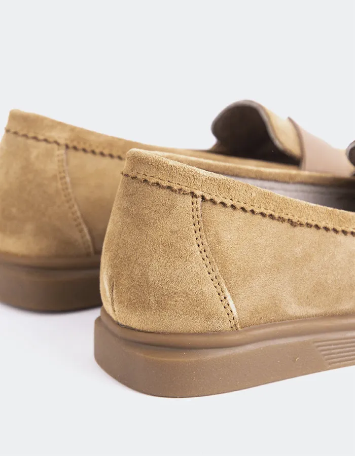 Yasmin Tan Suede