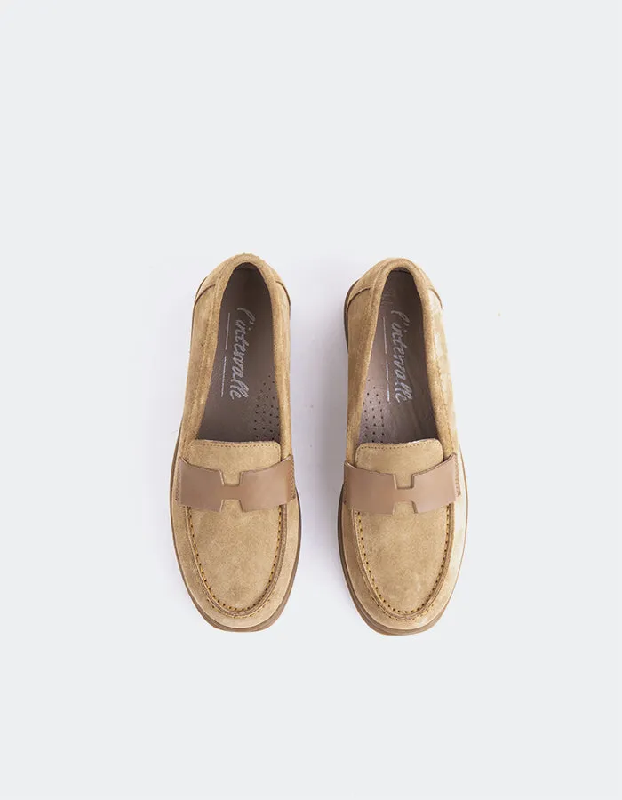 Yasmin Tan Suede