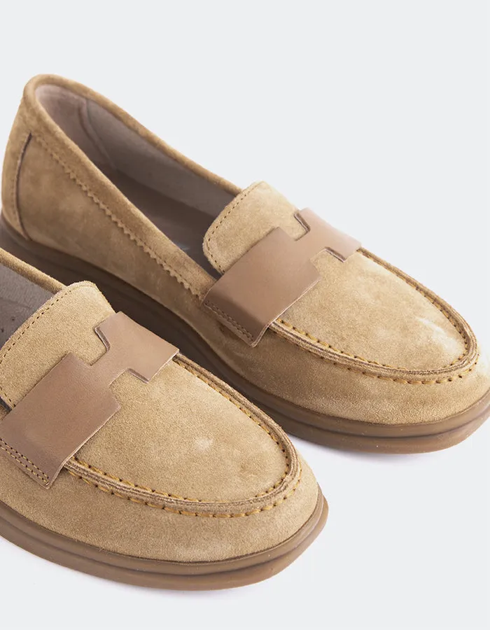 Yasmin Tan Suede